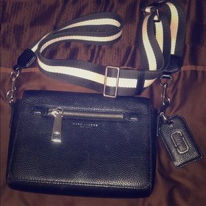 Marc Jacobs guitar strap cross body.